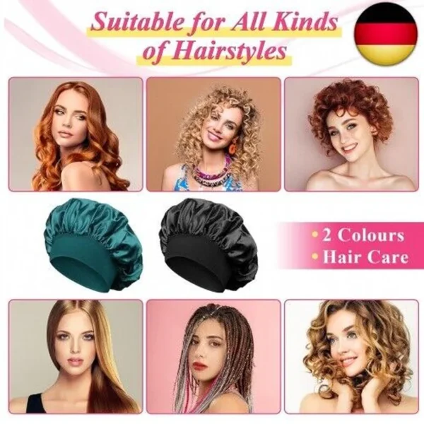 Satin Haar Bonet