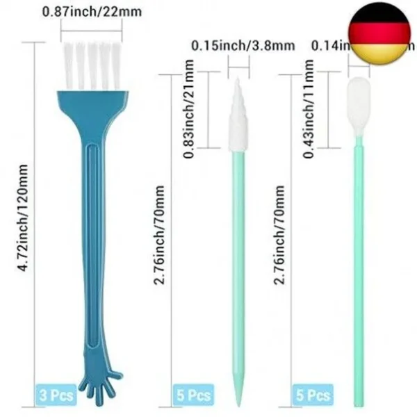 Staubstopfen Reinigung