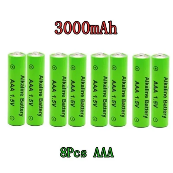 2/4/6/8/10/12/16/20/24PCS 3000Mah Batterien Power Alkaline 1.5V AAA oder 3800Mah 1.5V AA Wiederaufladbare Batterie