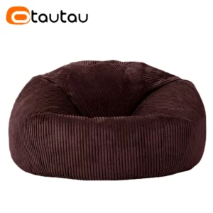 Cord Sitzsack Pouf Abdeckung ohne Füllung Lazy Cozy Floor Sitzsack Stuhl Sac Puff Ottoman Pouf Lounger Frameless Möbel DD025