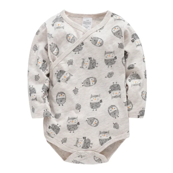 2023 Niedliche bequeme Baby Bodysuit Voller Ärmel Ein Stück Baby Junge Kleidung Body Bebes Zwillinge Neugeborenes Baumwolle Kleinkind Mädchen Kleidung Pyjamas Pyjamas