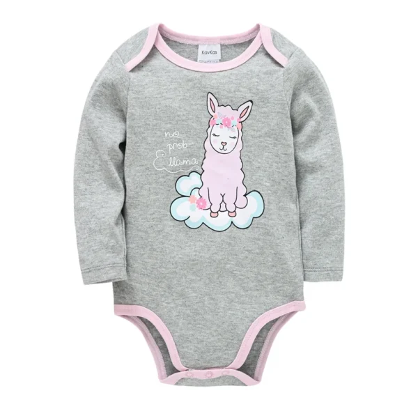 2023 Niedliche bequeme Baby Bodysuit Voller Ärmel Ein Stück Baby Junge Kleidung Body Bebes Zwillinge Neugeborenes Baumwolle Kleinkind Mädchen Kleidung Pyjamas Pyjamas