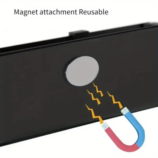 2 Stück Magnetregal Haushalt Küche Regal Magnet Kühlschrank Waschmaschine Seite hängende Lagerung Rack, multifunktionale Lagerung