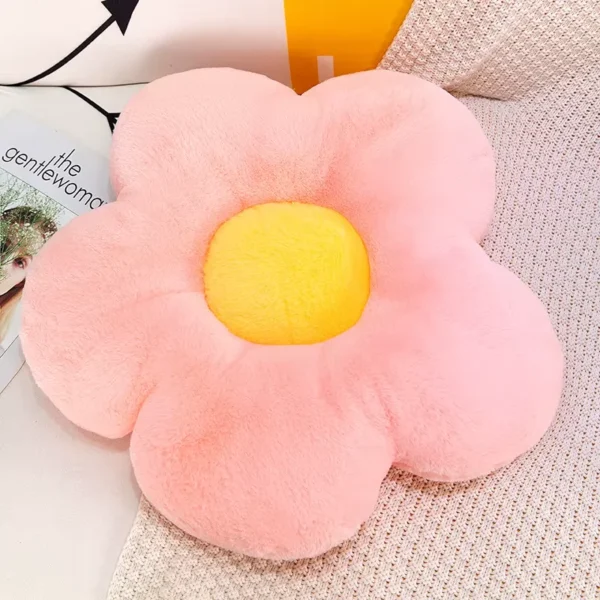 Blumenförmiges Kissen